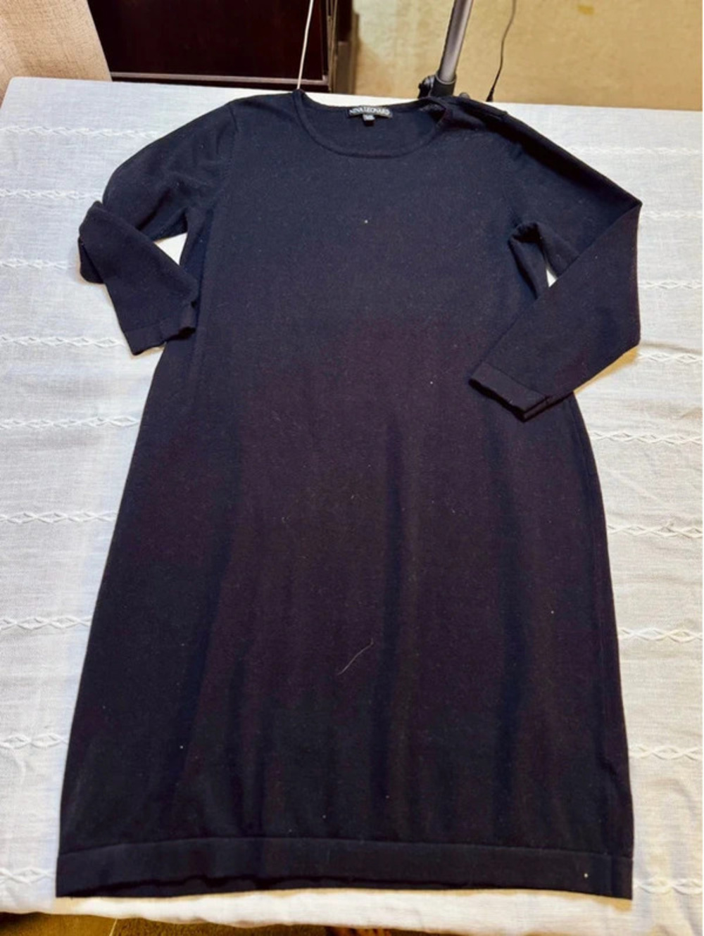 Women’s XL black sweater dress